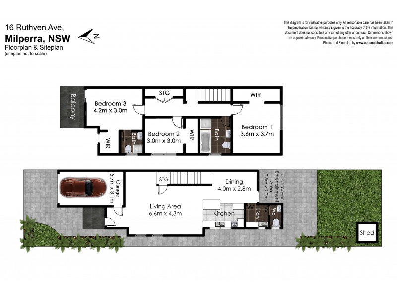 16 Ruthven Avenue, Milperra NSW 2214 Floorplan