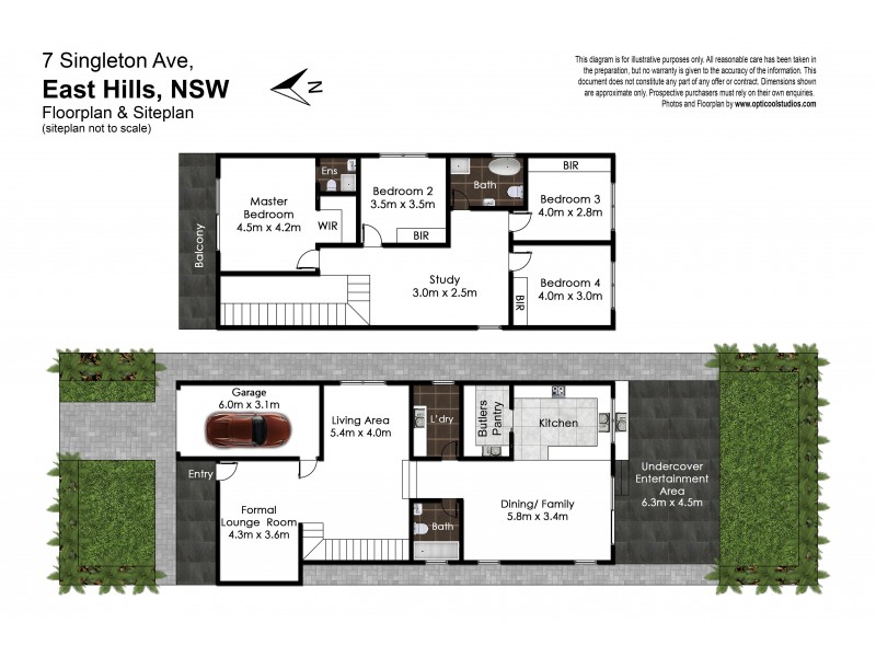 7 Singleton Avenue, East Hills NSW 2213 Floorplan