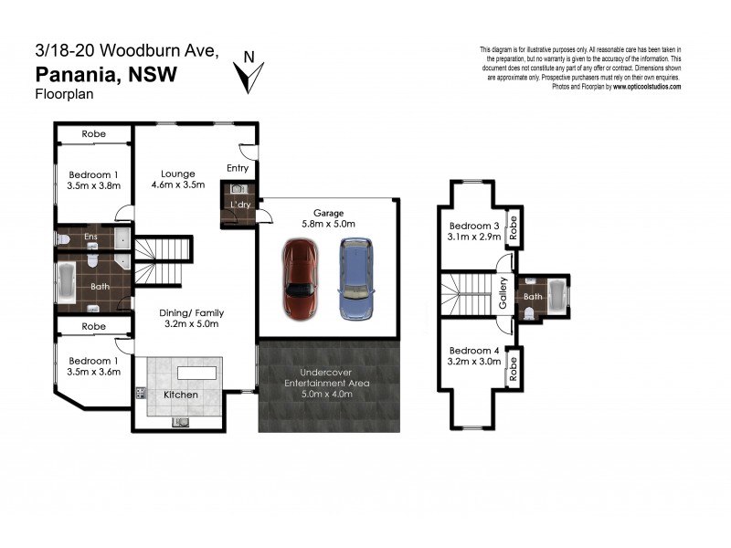 3/18-20 Woodburn Avenue, Panania NSW 2213 Floorplan