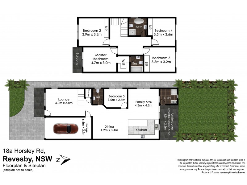 18a Horsley Road, Revesby NSW 2212 Floorplan