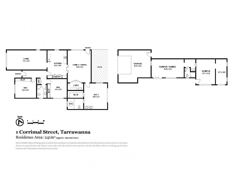 1 Corrimal Street, Tarrawanna NSW 2518 Floorplan