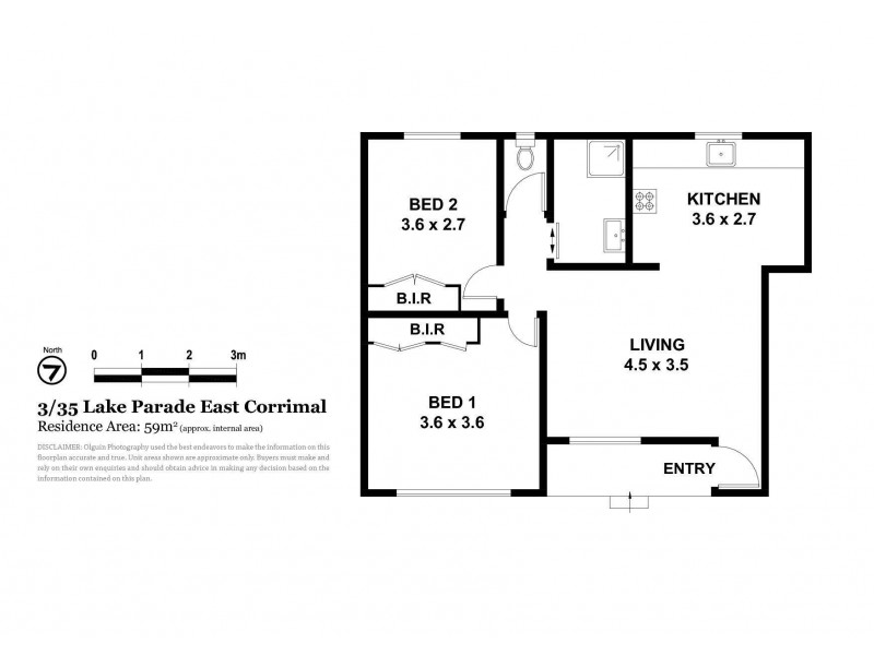3/35 Lake Parade, East Corrimal NSW 2518 Floorplan