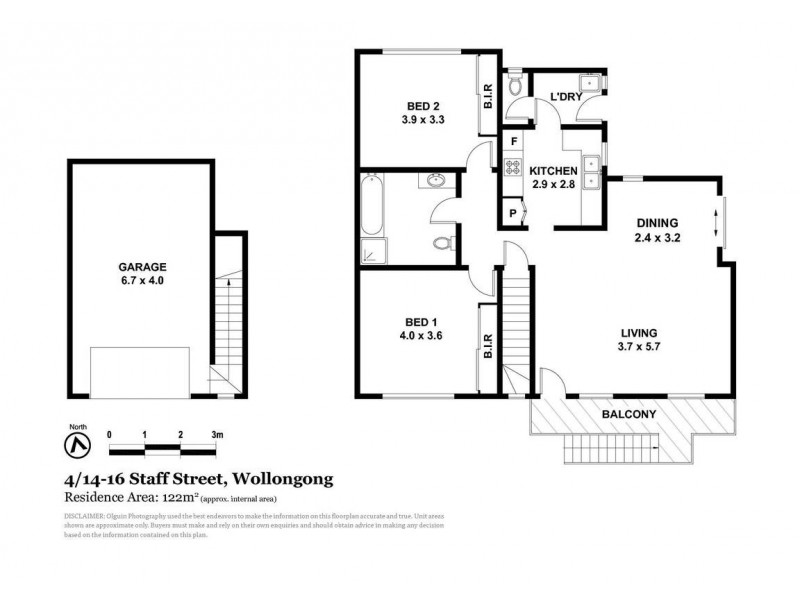 4/14-16 Staff Street, Wollongong NSW 2500 Floorplan