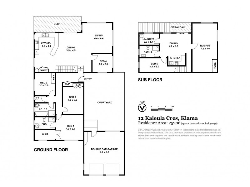 12 Kaleula Crescent, Kiama NSW 2533 Floorplan