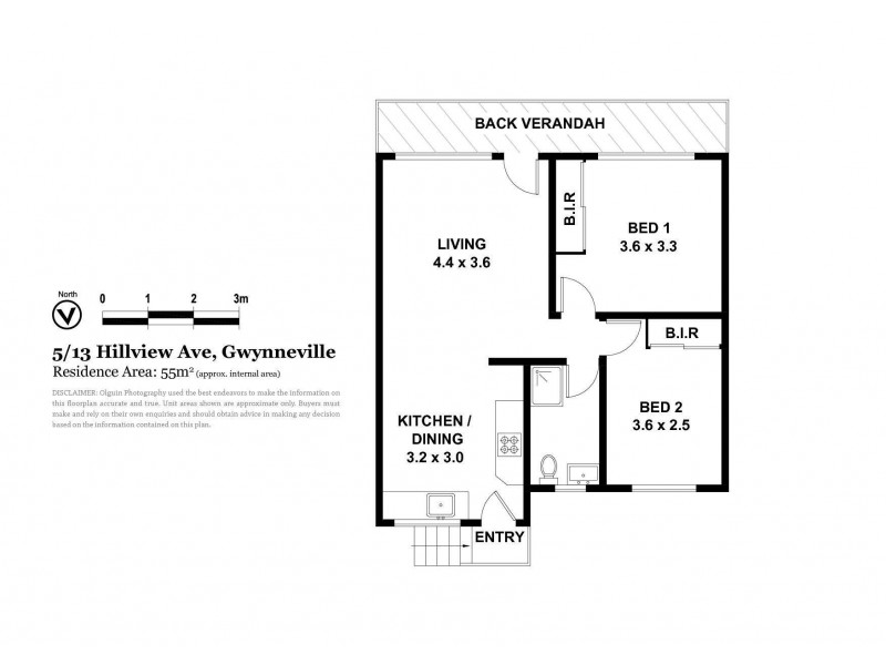 5/13 Hillview Avenue, Gwynneville NSW 2500 Floorplan