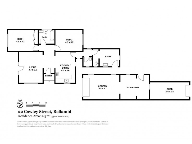 22 Cawley Street, Bellambi NSW 2518 Floorplan