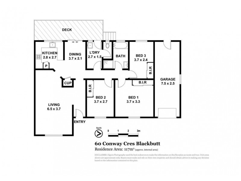 60 Conway Crescent, Blackbutt NSW 2529 Floorplan