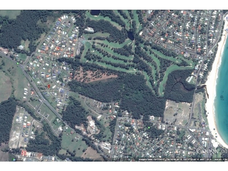 25 Springfield Drive, Mollymook NSW 2539