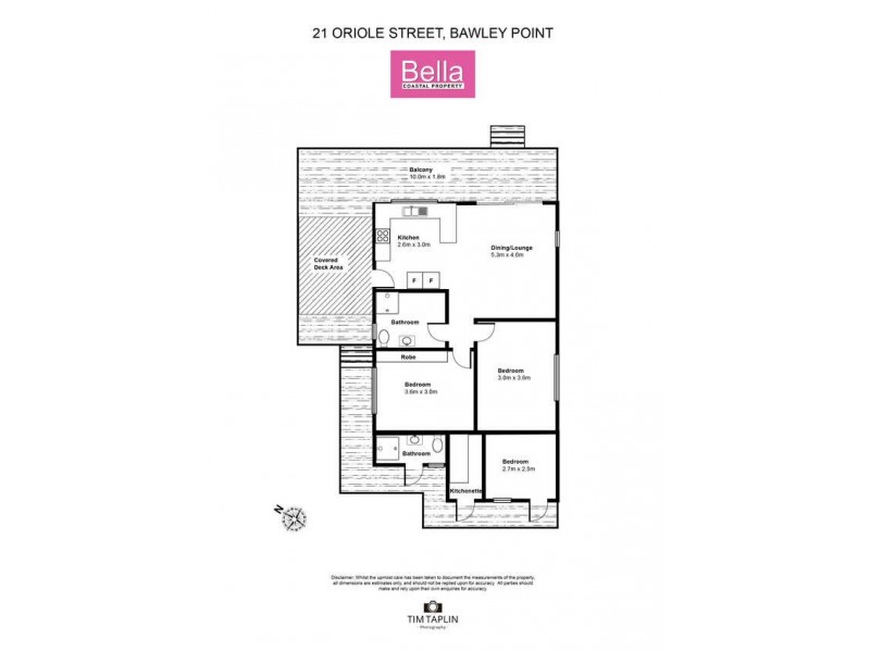 21 Oriole Street, Bawley Point NSW 2539 Floorplan
