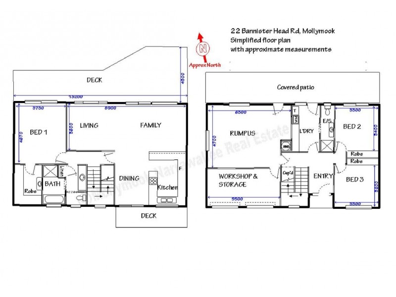22 Bannister Head Road, Mollymook NSW 2539 Floorplan