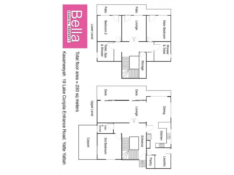 19 Lake Conjola Entrance Road, Yatte Yattah NSW 2539 Floorplan