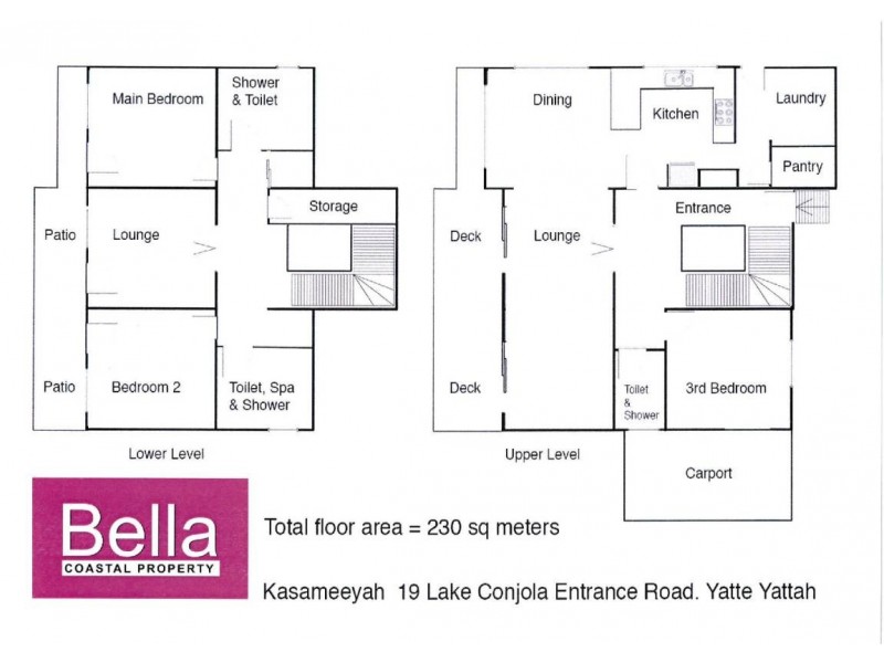 19 Lake Conjola Entrance Road, Yatte Yattah NSW 2539 Floorplan