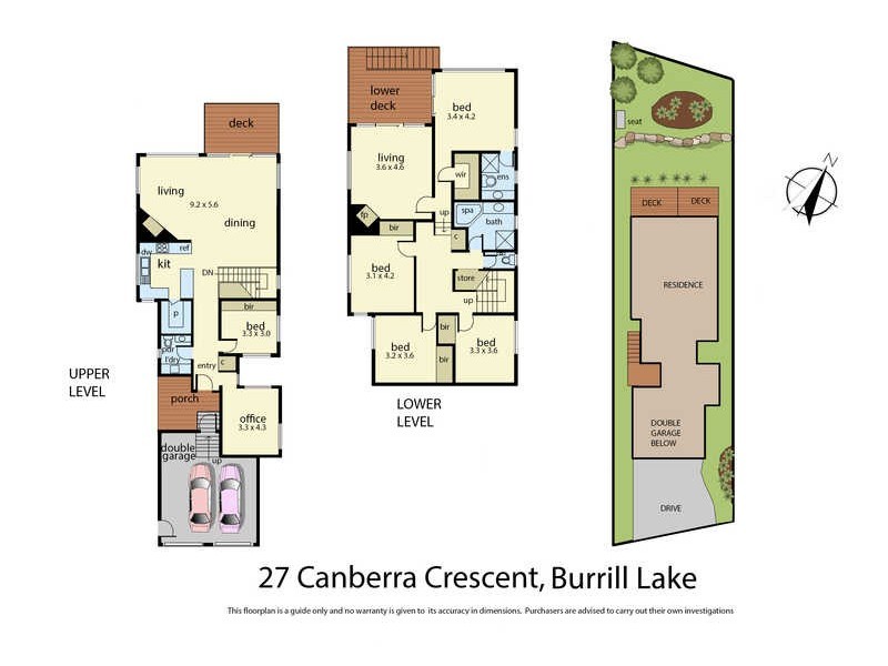 27 Canberra Crescent, Burrill Lake NSW 2539 Floorplan