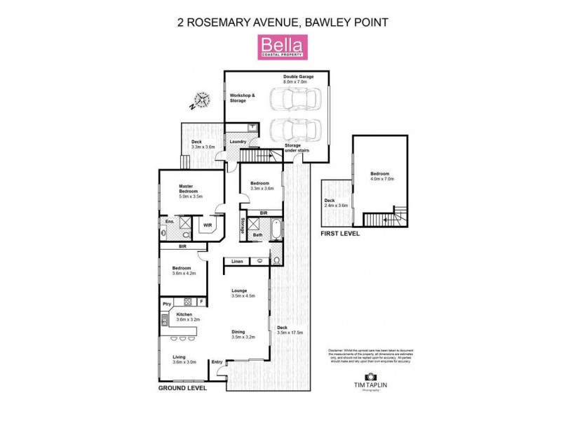 2 Rosemary Avenue, Bawley Point NSW 2539 Floorplan