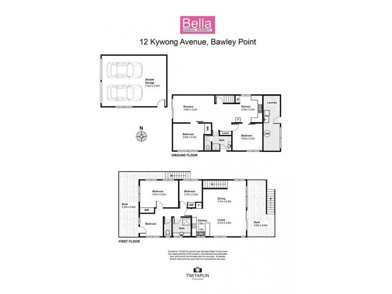 12 Kywong Avenue, Bawley Point NSW 2539 Floorplan