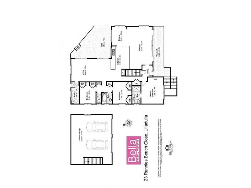 23 Rennies Beach Close, Ulladulla NSW 2539 Floorplan