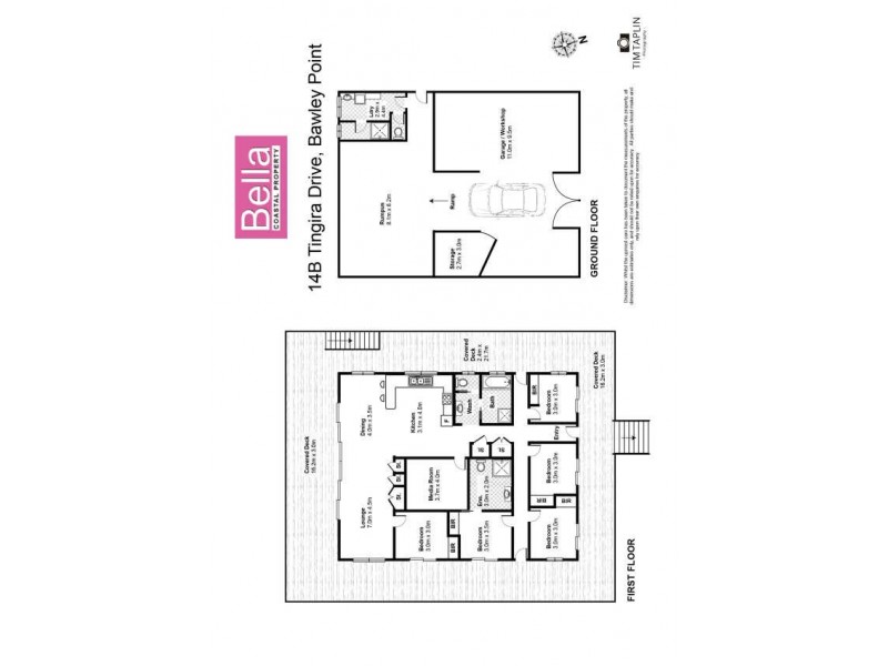 14B Tingira Drive, Bawley Point NSW 2539 Floorplan