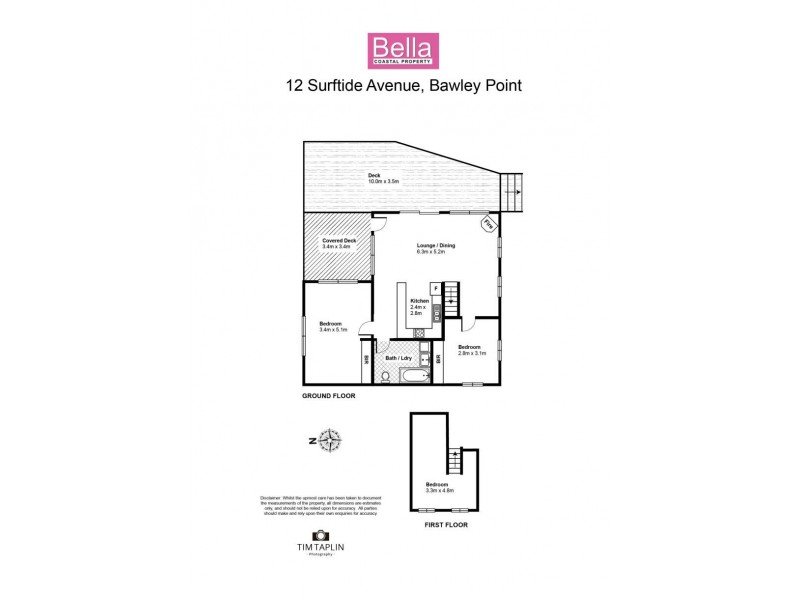 12 Surf Tide Avenue, Bawley Point NSW 2539 Floorplan