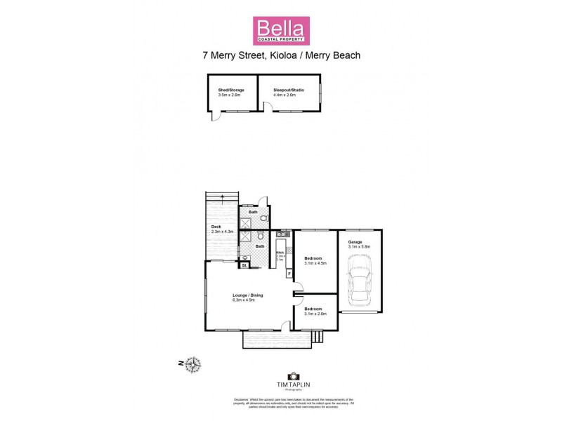 7 Merry Street, Kioloa NSW 2539 Floorplan