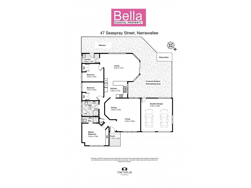 47 Seaspray Street, Narrawallee NSW 2539 Floorplan
