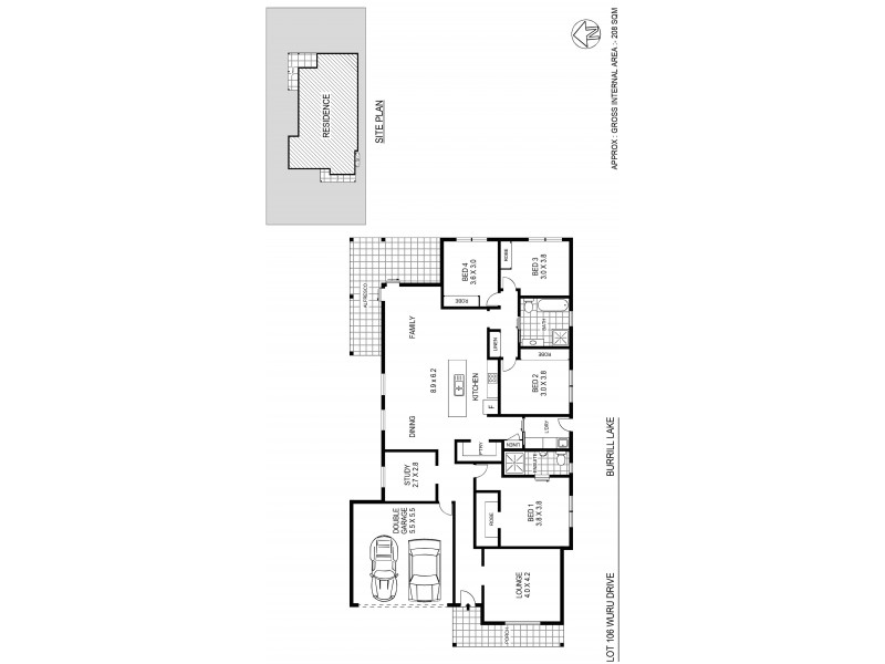 59 Wuru Drive, Burrill Lake NSW 2539 Floorplan