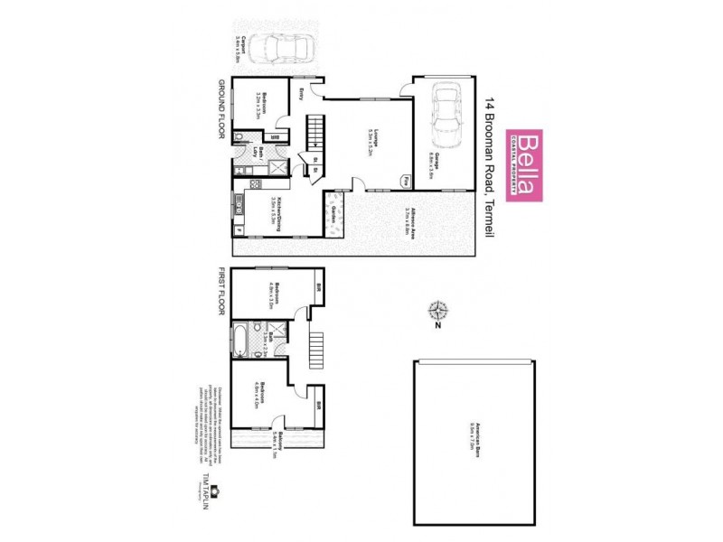 14 Brooman Road, Morton NSW 2538 Floorplan