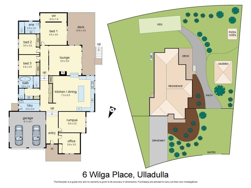 6 Wilga Place, Ulladulla NSW 2539 Floorplan