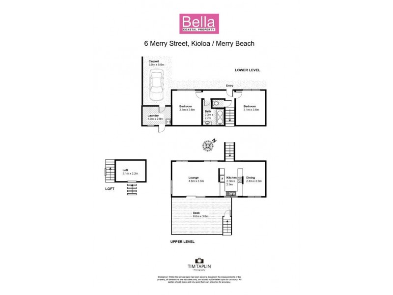 6 Merry Street, Kioloa NSW 2539 Floorplan