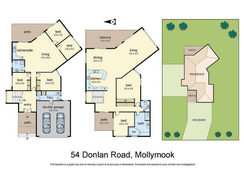 54 Donlan Road, Mollymook NSW 2539 Floorplan