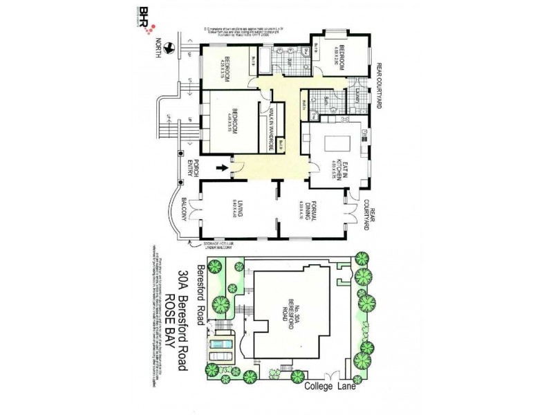 30A Beresford Road, Rose Bay NSW 2029 Floorplan
