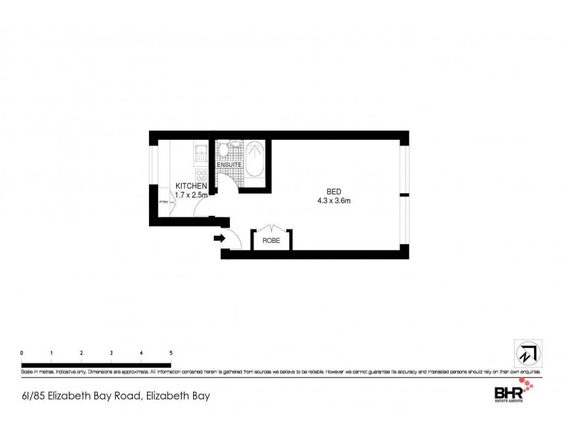 6i/85 Elizabeth Bay Road, Elizabeth Bay NSW 2011 Floorplan