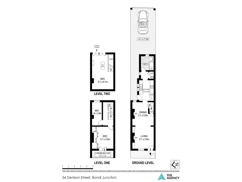 54 Denison Street, Bondi Junction NSW 2022 Floorplan