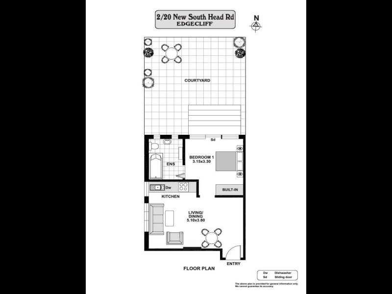 2/18-20 New South Head Road, Edgecliff NSW 2027 Floorplan