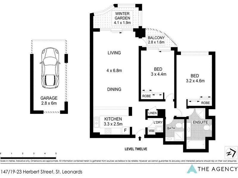 147/19-23 Herbert Street, St Leonards NSW 2065 Floorplan