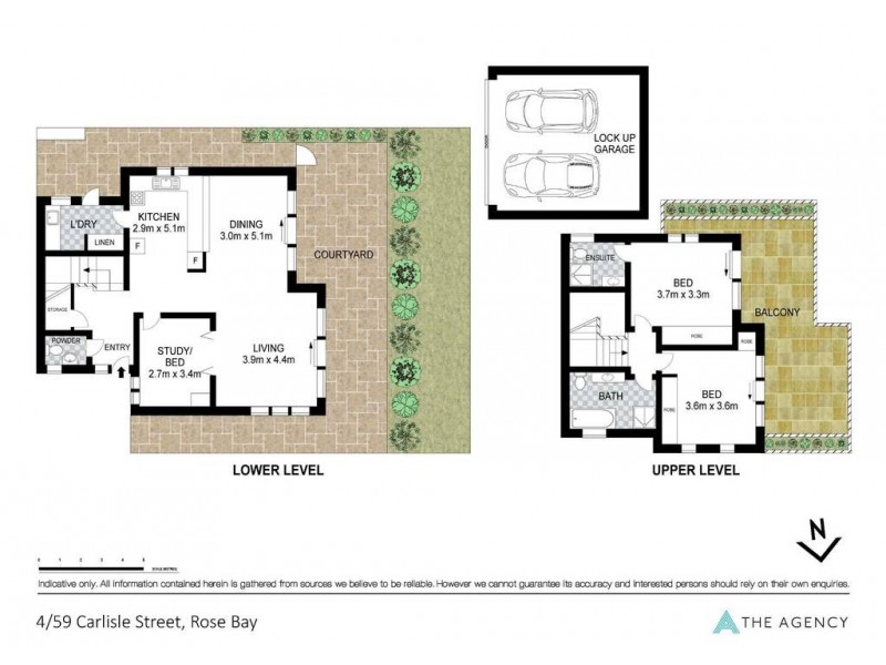 4/59 Carlisle Street, Rose Bay NSW 2029 Floorplan