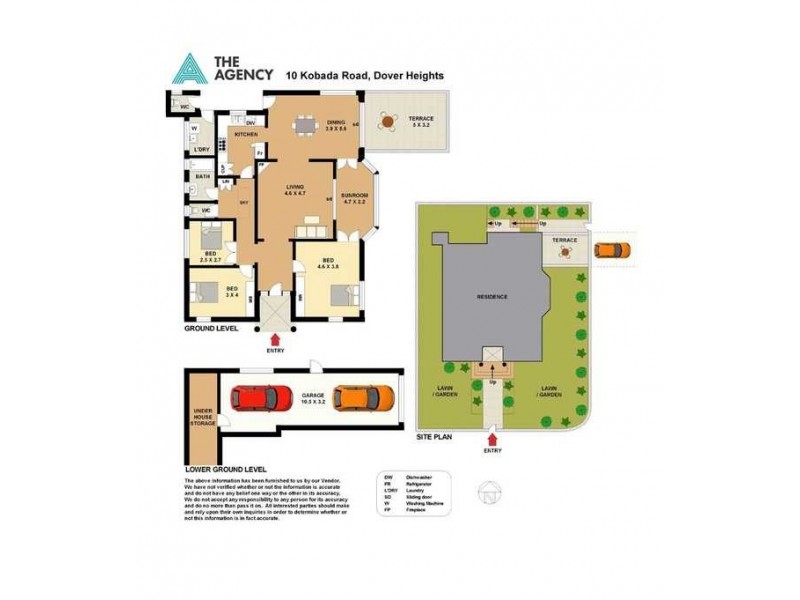 10 Kobada Road, Dover Heights NSW 2030 Floorplan