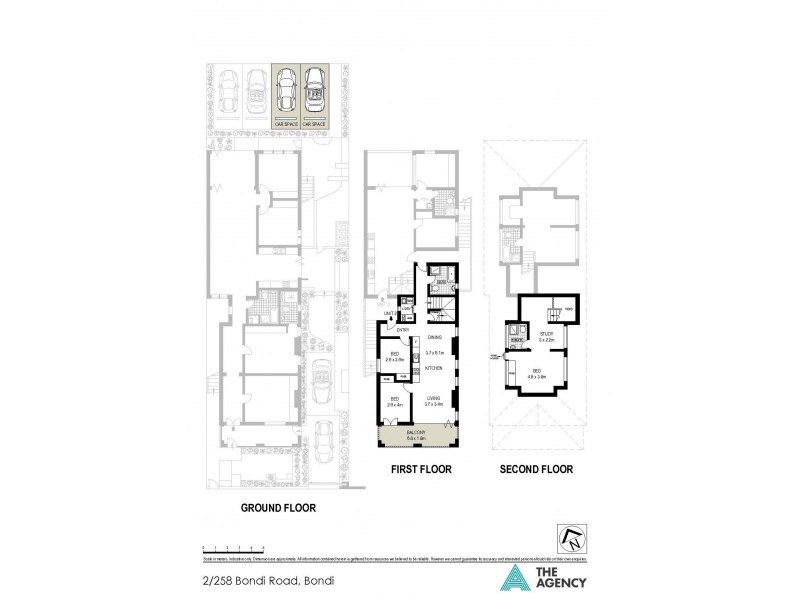 2/258 Bondi Road, Bondi NSW 2026 Floorplan