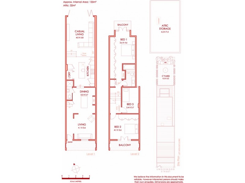 125 Underwood Street, Paddington NSW 2021 Floorplan