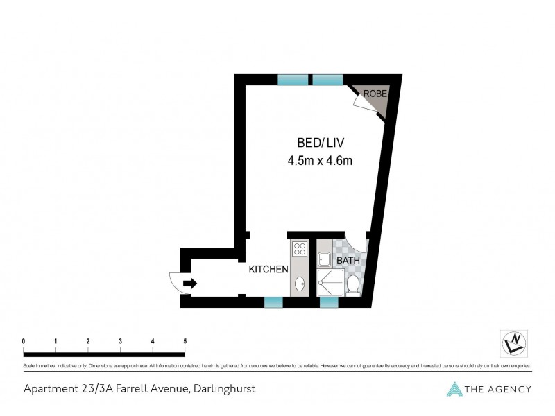 23/3A Farrell Avenue, Darlinghurst NSW 2010 Floorplan