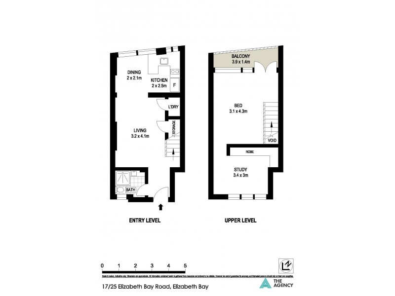 17/25 Elizabeth Bay Road, Elizabeth Bay NSW 2011 Floorplan