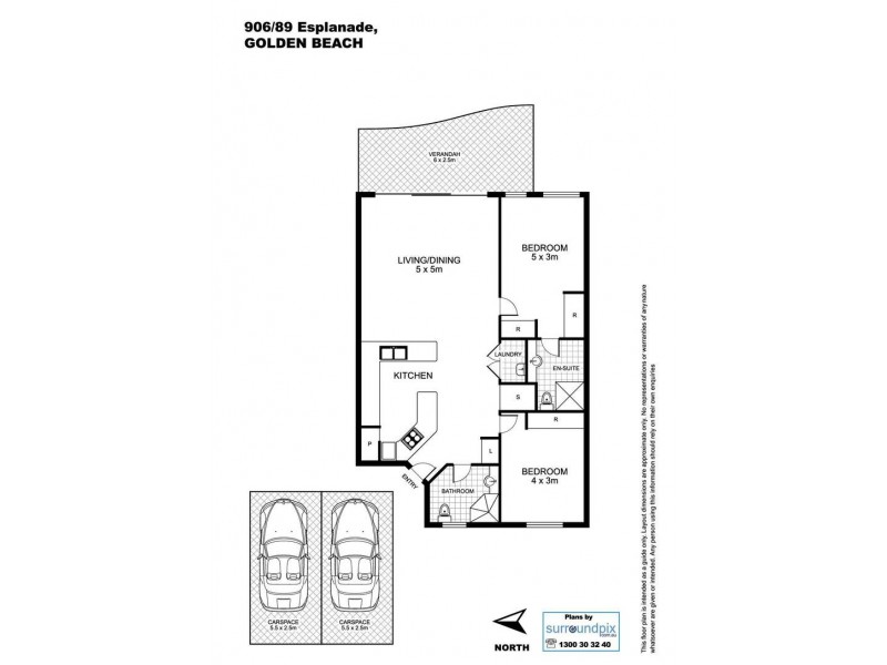 906/89 Golden Beach Esplanade, Golden Beach QLD 4551 Floorplan