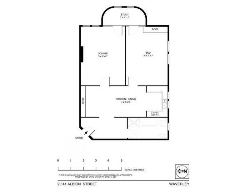 2/41 Albion Street, Waverley NSW 2024 Floorplan