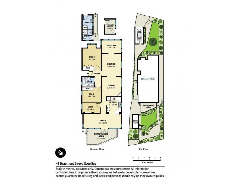 42 Beaumont Street, Rose Bay NSW 2029 Floorplan