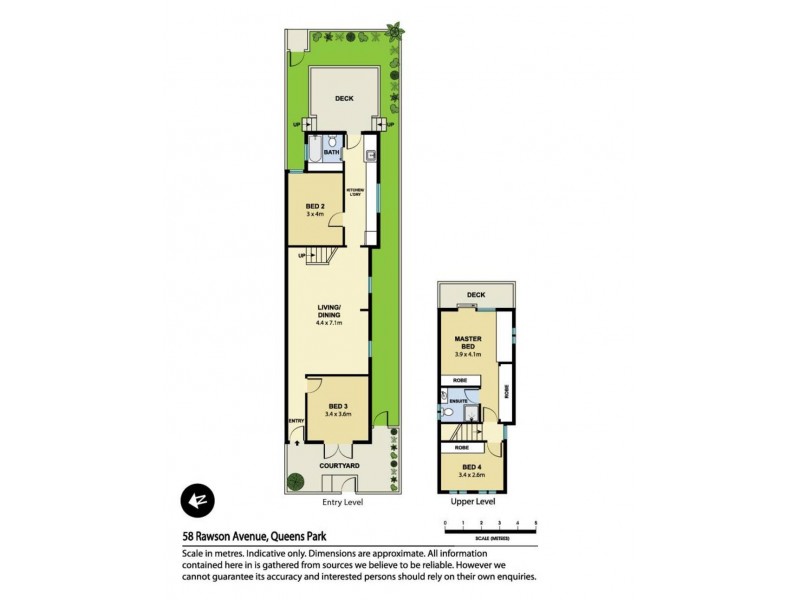 58 Rawson Avenue, Queens Park NSW 2022 Floorplan