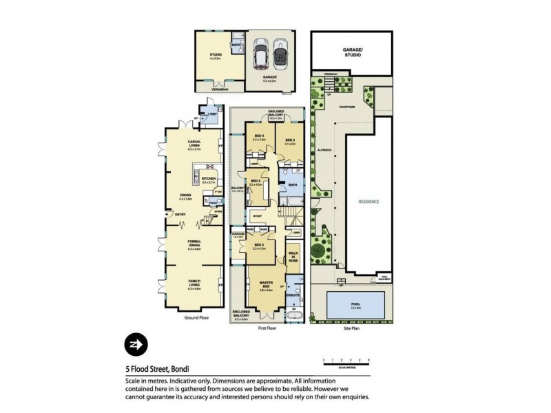 5 Flood Street, Bondi NSW 2026 Floorplan