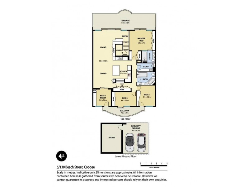 5/130 Beach Street, Coogee NSW 2034 Floorplan