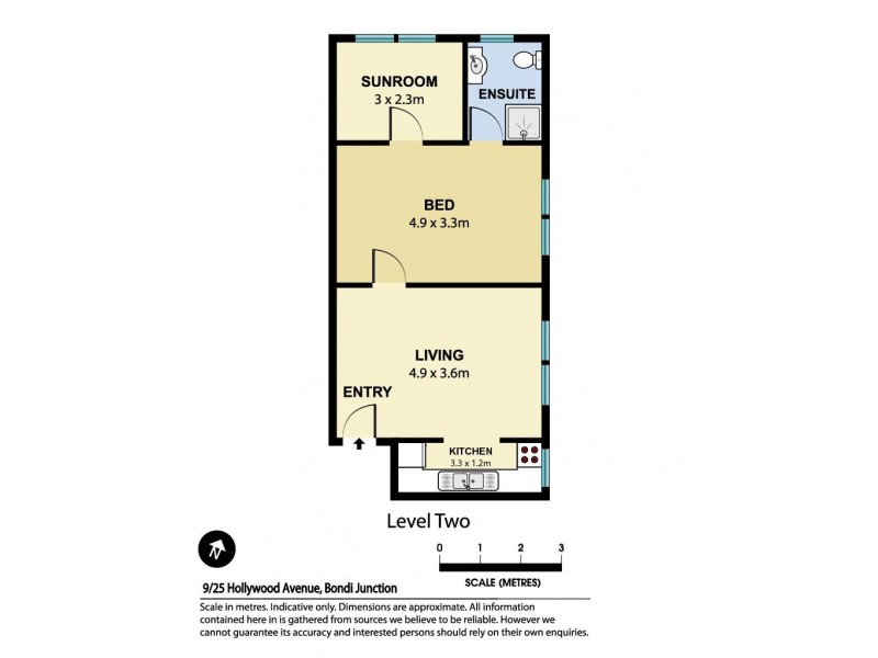 6/25a Hollywood Avenue, Bondi Junction NSW 2022 Floorplan