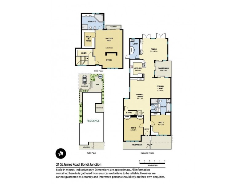21 St James Road, Bondi Junction NSW 2022 Floorplan