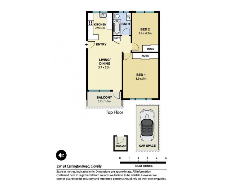 35/124-126 Carrington Road, Randwick NSW 2031 Floorplan