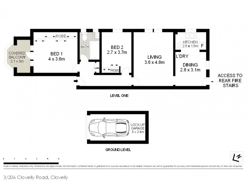 3/206 Clovelly Road, Clovelly NSW 2031 Floorplan